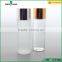 100ml frosted round glass lotion bottle with screw cap