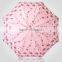 4 Folds Inverse Tiantang Frame Pretty Classic Foldable Lace Sun Umbrella