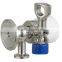 Sanitary Stainless Steel Clamped Aseptic Sample Valve