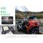 New 5" high quality waterproof motorcycle bike car touch screen video recorder gps navigation with romania map