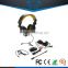 50Hz - 15KHz Microphone frequency response noise cancelling glowing headphones for ps4