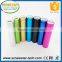 Hot selling aluminium cylindrical 2600mah smartphone power bank