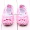 rose flower baby shoes