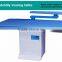 Commercial electric ironing table ironing boards sale with wheels for hottest sale