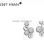 High Quality Italy Design Earring ,2015 Wholesale 316 Stainless Steel Price Baby Foot Earring, Silver Earring From Coolman