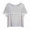 manufacturer china women's clothing cotton bluk t- shirt /loose shirt women cheap price