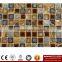 Imark Random Mix Color Backsplash Tile Crackle Glazed Ceramic Tile Mosaic Pattern For Shower Tile