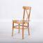 Cross Back Wooden Chair, Tuscan Kitchen Chair