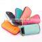 Candy Color Pencil CasePortable Multifunction Solid Color Pencil Box Pouch Fashion Pencil Bag Free Shipping