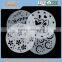 PP customized cake stencils