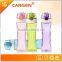 Flip lid 450ml BPA free wholesale plastic water bottle