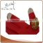 Fashional Ladies Red PU Leather Driving Gloves in Any Color For Lady
