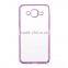 Luxury electroplate clear case for samsung galaxy j5,For samsung galaxy j5 case