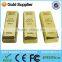 Ultra slim usb flash drive gold metal usb mini usb stick with no case 1g 2g 4g 8g 16g 32g