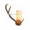 Factory hot sale european style modern wall light collection antler stag wall light for bedroom