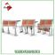 Aluminum Frame student chair with tablet arm