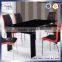 Round Tempered Glass No Folding Events Dining Table