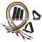 Fitness Resistance Bands Resistance Rope Exerciese Tubes Elastic Exercise Bands for Yoga Pilates Workout