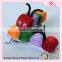 Handmade colorful animals ribbon hair clips for kids