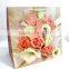 rose design printing paper gift bag