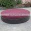 Round Wicker Daybed With Cushion