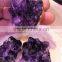 Natural human amethyst cluster pandent crystal for sale