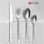 Stainless steel flatware set place setting for North America market