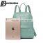 leather casual bags backpack korean school backpack for teenage girls