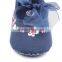 2016 spring baby dress shoes with tapestry wholesale kids shoes