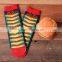 New fashion burgers and chips man and woman cartoon tube sock