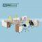 WT01 Wood Steel Office Open Modular Panels Workstations