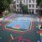 PP interlocking outdoor basketball court rubber mat