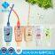 Wholesale private label hospital alcohol free mini cute holders hand gel sanitizer case with key ring