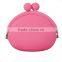 hottest design & colorful silicone bag for keys and coins
