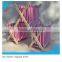 wooden magazine rack with cloth bags