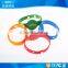 one-time use disposable pvc rfid wristband