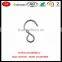 OEM/ODM various size metal s shaped hooks, aluminium snap hook