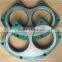 Schwing concrete pump spare parts wear resistant steel plate and wear ring with tungsten carbide