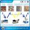 Alfalfa Cubes Pellet Press Machine / Wood Biomass Pellet Making Line