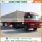 China manufacture 3 axles utility box trailers cargo transport van trailers for sale