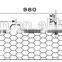 ribbed galvanized fence sheet price