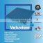 Extruded Plastic Polycarbonate Corrugated Sheet (Valuview Blue MINI)