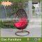 Foshan design rattan hanging chairs outdoor furniture patio wicker swing chair