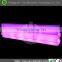 2017 hot sale PE plastic led illuminated furniture table