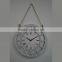 Metal Hanging Wall Clock