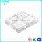 Clear square plastic soap dish plastic crystal soap plate