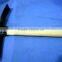Roll forging fiberglass handle mattock pickaxe