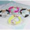 gold hollow heart charm suede leather bracelet lovers jewelry gifts