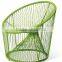 High quality PE round wicker chairs outdoor beach chair