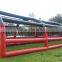 40ft length red black color inflatable batting cage with lower factory price